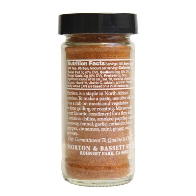 Morton & Bassett Spices Harissa - 1.9oz