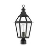 Savoy House Jackson 1 - Light Post Light in  Black/Gold - 2 of 4