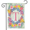 Briarwood Lane Spring Garden Flag 18x12.5 For Outdoor Spring Monogram Letter T Garden Flag Flag For Spring Garden Flag Flags For Outside - 2 of 4