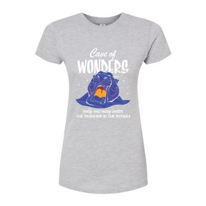 Women's - Disney - Cave of Wonders Only One May Enter Fitted Graphic T-Shirt - 1 of 3