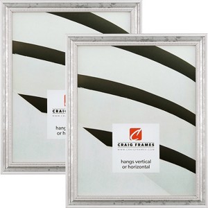 Stratton  Antique White Picture Frame, Set of 2 - 1 of 4