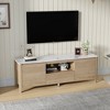 Chic Crate - 80" RGBIC Gaming Media Hub w/ Modular Storage & Floating Design - FSC-Certified TV Console for Game Room/Living Room (Carbon Grey) - 2 of 4