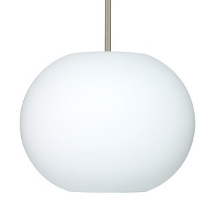 Besa Lighting Jordo 1 - Light Pendant in  Satin Nickel - 1 of 1