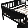 NicBex Twin/Full Size Daybed with 2 Drawers,Wood Day Bed Frame for Bedroom,Living Room,Apartment - image 4 of 4