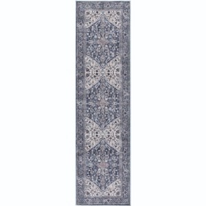Nicole Curtis Machine Washable Series 1 Vintage Medallion Area Rug - 1 of 4