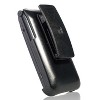 Nakedcellphone Holster Case for Alcatel Go Flip V Phone (2019) - Ratchet Belt Clip - Matte Black - 3 of 4