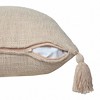 20" X 20"  100% Cotton Zippered Pillow - 4 of 4