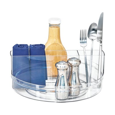 iDESIGN Crisp Tableware Turntable Clear