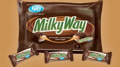 Milky Way Fun Size Candy Bar Case