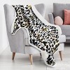 Tirrinia 50" x 60" Fleece Throw Blanket, Soft Comfy Warm Fuzzy TV Blankets, Comfort Caring Gift - 2 of 4