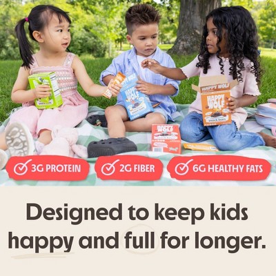 Happy Wolf Organic Kids Refrigerated Snack Bars, Strawberry - 4.23oz/5ct