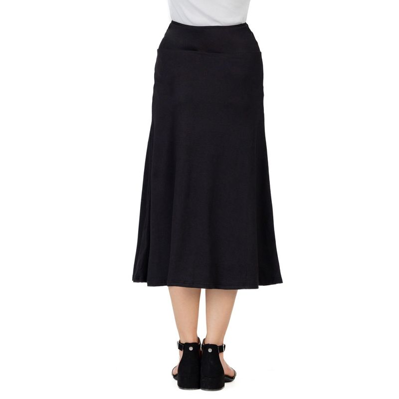 Girls Elastic Waistline Maxi Skirt, 3 of 5