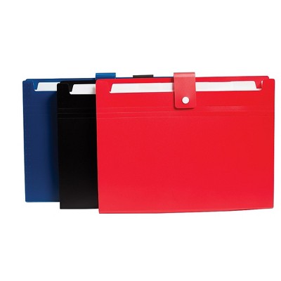 Staples 7 Pocket Open Top File Letter Assorted (51843) 2757018