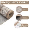 Carpet, decorative carpet, vintage distressed indoor carpet, easy to clean, used for living rooms - 4 of 4