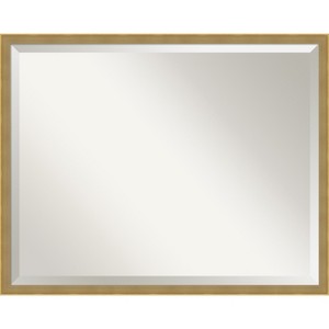 Amanti Art Incline Beveled Wood Framed Bathroom Vanity Wall Mirror - 1 of 4
