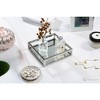 Classic Touch Mirrored Napkin Holder with Chrome Rails- Silver - 3 of 4