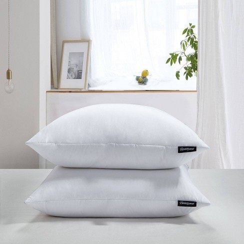 White Head Cushion core for Sleeping Bed Sore Neck Pillow Square