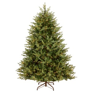 National Tree Company 6.5'/7.5' Prelit Feel Real Nordic Spruce ...