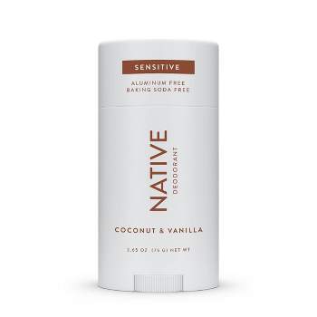 Native Sensitive Deodorant - Coconut & Vanilla - No Baking Soda - 2.65 oz