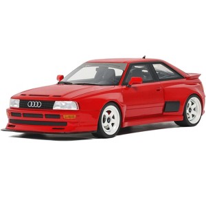 2021 Audi 80 Coupe "Prior Design" Misano Red Limited Edition to 2500 pieces Worldwide 1/18 Model Car by Otto Mobile - 1 of 4