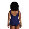 Lands' End Women's Slender Suit Wrap One Piece Swimsuit - 2 of 4