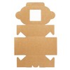 Juvale 25-Pack Mini Cake Boxes with Window - Individual Cupcake Packaging Containers for Bundt Cakes, Cookies, Pie (4x4x2.5 In) - image 4 of 4