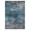 Washable Rug, Modern Abstract Area Rug Medallion Pattern Rugs, Stain Resistant Non-Slip Living Room Bedroom Area Rug - 2 of 4