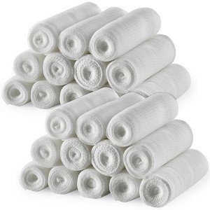MEDca Medical Grade Gauze Bandage Rolls - Stretch Bandage Wrapping for Dressing all Types of Wounds and First Aid Kits - 1 of 4