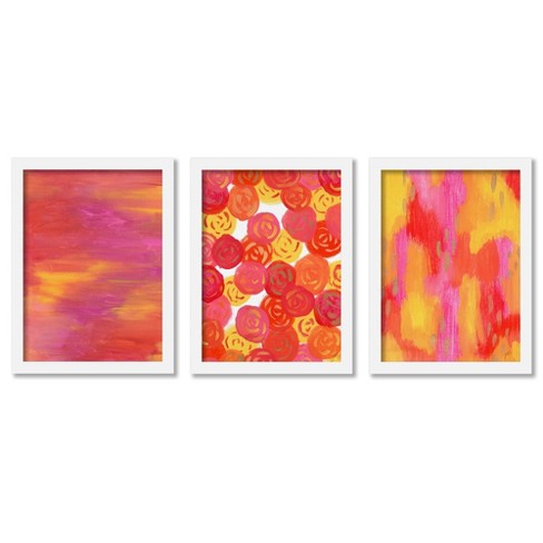 Pastel Rainbow, Set of 3 Prints, Minimalist Art, Home Wall Decor, Triptych
