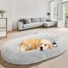 PureWags Human Dog Bed, Dog Bed for Large Dogs and Adults Large Surface Area Fits Both Pet and Owner, Includes Storage Pocket - 3 of 4