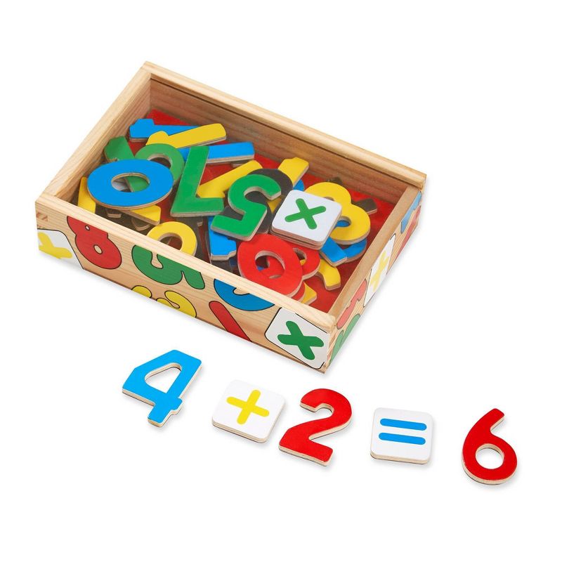 Melissa &#38; Doug Magnetic Wooden Numbers, 1 of 11