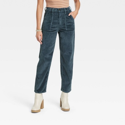 Women's High-rise Vintage Corduroy Straight Jeans - Universal Thread™ :  Target