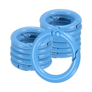 Unique Bargains Metal Spring O Rings Zinc Alloy Durable Multipurpose Lightweight Buckle 5/8 Inch - 1 of 4