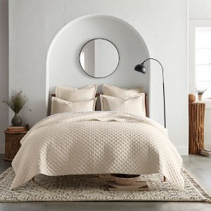 Austin Linen Blend Quilt Set - Levtex Home - 1 of 4
