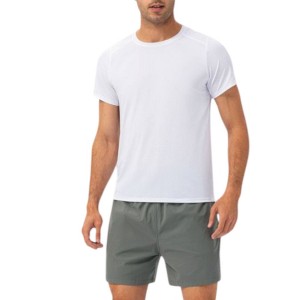 Anna-Kaci Active Men's Lightweight Crew Neck Short Sleeve Active T-Shirt with Breathable Stretch Fabric for Sports and Training - 1 of 4