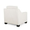 Modern Club Chairs Fabric Upholstered Accent-Christopher Knight Home - 4 of 4