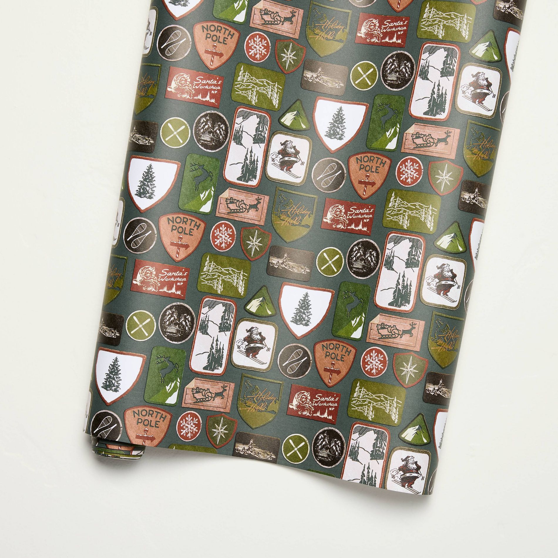 12' Patch Art Gift Wrap - Hearth & Hand™ with Magnolia