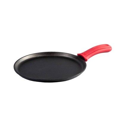 Cast Iron Griddle Pan Hot Wok Griddle Pan Pancake Pan Solid Cast Iron Grill Pan 