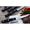 Farberware Stamped Triple Rivet Steak Knife Set, 4-Piece (Black) - 3 of 4