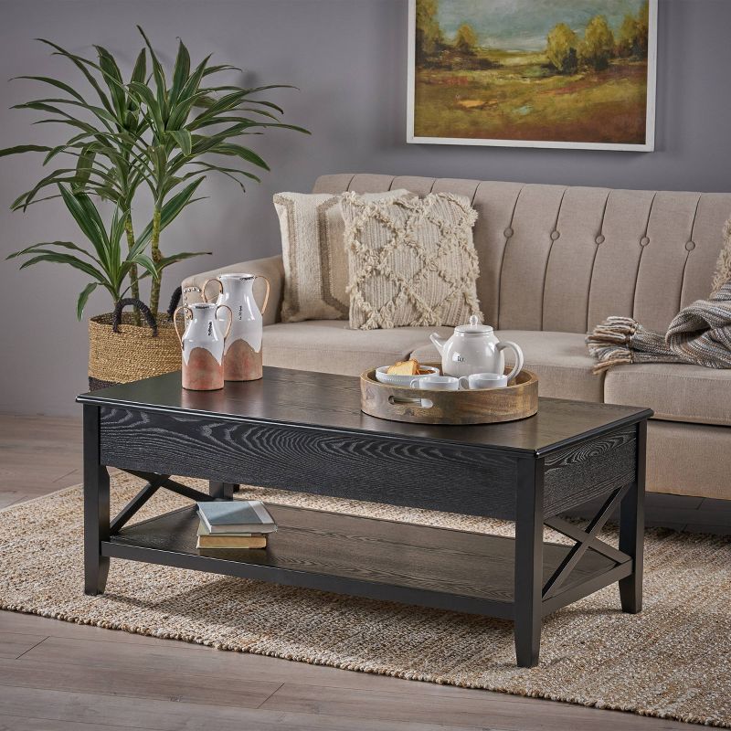 Decatur Farmhouse Lift Top Coffee Table - Christopher Knight Home, 3 of 16