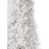 13ft. Slim White Artificial Christmas Tree with 1350 Warm White LED Lights and 3924 Branches – Towering X-Mas Elegance - 3 of 4