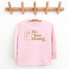The Juniper Shop Lil Boo Thang Youth Long Sleeve Tee - M - Pink - 2 of 4