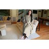 Women Cozy Wearable Fleece Blanket Wrap Shawl Cape With Large Front Pockets, Warm Soft Fuzzy Snuggly Blanket Gift for Woman Wife - Catalonia - 2 of 4