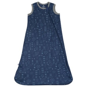 Honest Baby Organic Cotton Interlock Wearable Blanket - Pattern Play Navy - 1 of 3