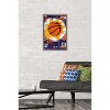 Trends International NBA Phoenix Suns - Maximalist Logo 23 Framed Wall Poster Prints - 2 of 4
