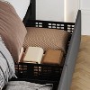 Bed Frame with 4 Storage Drawers, Adjustable Height Headboard, No Box Spring Needed - 4 of 4