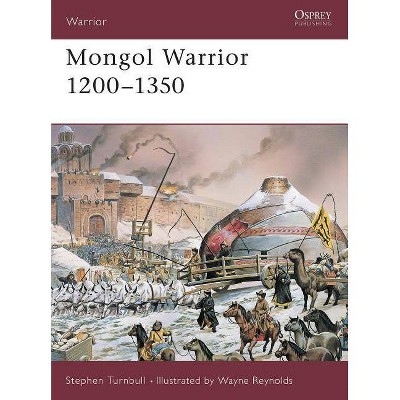 Mongol Warrior 1200-1350 - by  Stephen Turnbull (Paperback)