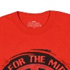 Seven Times Six Marvel Comics Deadpool and Wolverine T-Shirt Men's Aim For The Middle Tee Red - 3 of 3