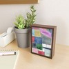 Elena Blanco Patchwork Framed Mini Art Print 4" (H) x 3" (W) x 1" (D) - Society6 - 2 of 3