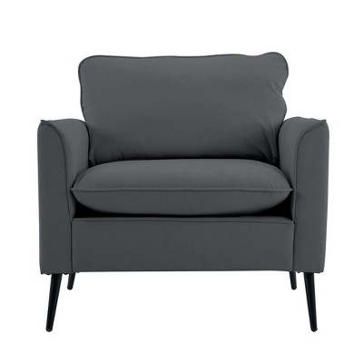 NicBex Couches for Living Room Cat Paw Leather Upholstered Single Armchair Sofa Modern Design Accent Sofa
